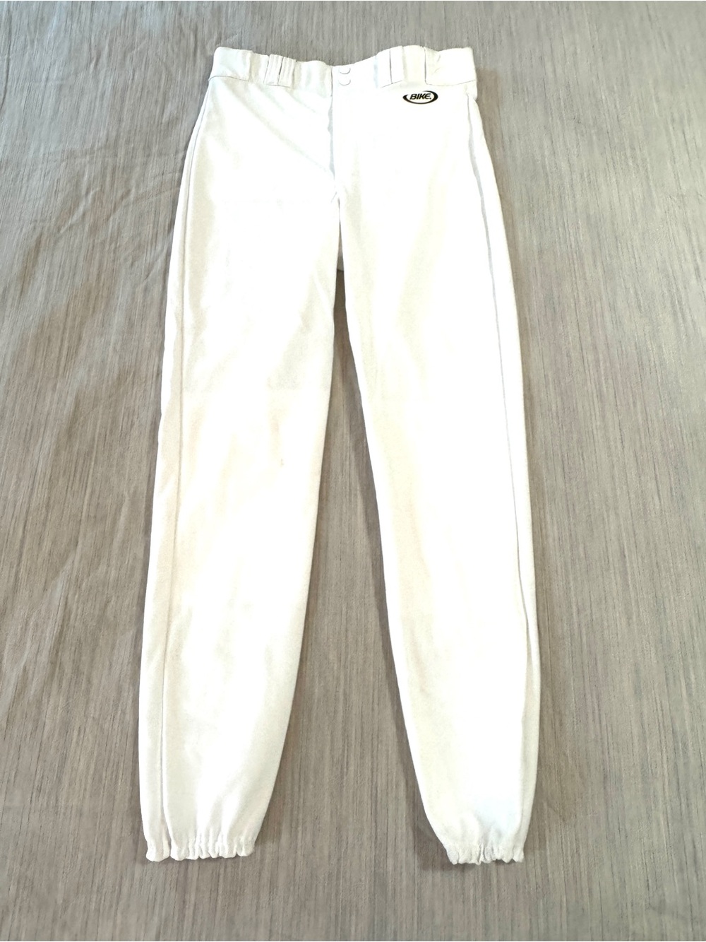 Bike Academy white Baseball/Softball athletic pants